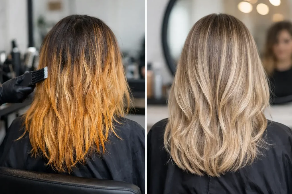 Hair Colour Correction: What Your Hair Needs
