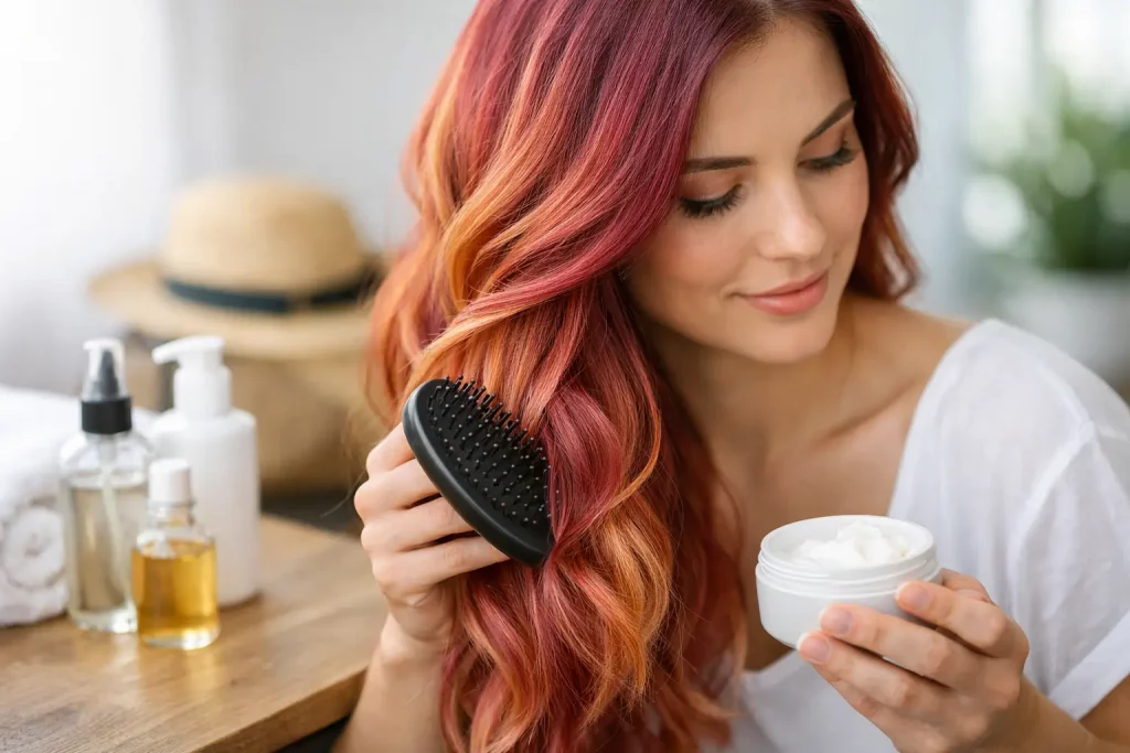 How to Protect Coloured Hair Between Salon Visits