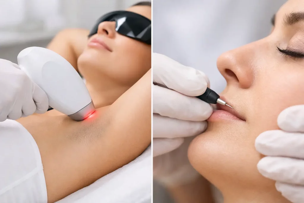 Laser Versus Electrolysis Hair Removal Compared